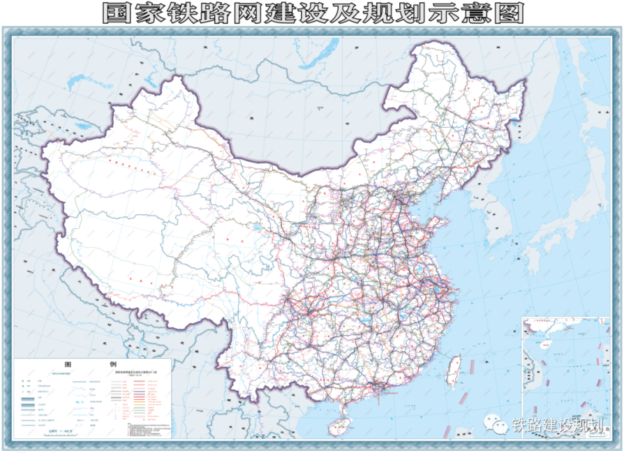 國(guó)家鐵路網(wǎng)建設(shè)及規(guī)劃示意圖•2024年1月版